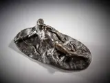 Esclave by Victor Van Hove, Bronze à patine brune, sold Sep 2025
