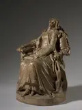 La dormeuse by François Lepère, Terre cuite patinée, sold Sep 2025