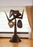 Cheng San by Philippe Hiquily, 2006, Fer martelé, soudé et patiné, sold Jun 2025
