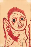 Sans titre by Gaston Chaissac, 1943, Gouache sur papier, sold Jun 2025