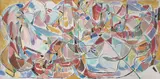 Sans titre by André Lanskoy, 1975, Huile sur toile inachevée, sold Jun 2025