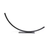 115.5° Arc by Bernar Venet, 1988, Acier patiné, sold Jun 2025