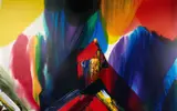 Phenomena Equinox Procession by Paul Jenkins, 1989, Acrylique sur toile, sold Jun 2025