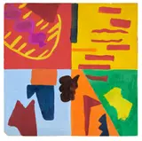 Sans titre by Shirley Jaffe, Gouache sur papier, sold Jun 2025