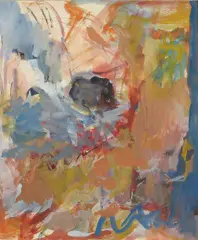 Sans titre by Shirley Jaffe, 1959, Aquarelle et gouache sur papier, sold Jun 2025