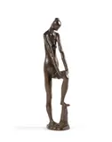 La petite pensée by Robert Couturier, 1946-2005, Bronze à patine brune, sold Jun 2025