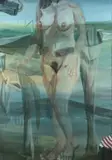 Sans titre by Marc Desgrandchamps, 2000, Huile sur toile, sold Jun 2025