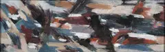 Dunes by Jean René Bazaine, 1956, Huile sur panneau de bois, sold Dec 2025