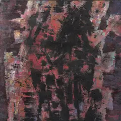 Passion I by Alfred Manessier, 1973, Huile sur toile, sold Dec 2025