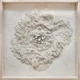 Untitled by Parul Thacker, Crystals, nylon threads and acrylic in acrylic box, sold Apr 2020
