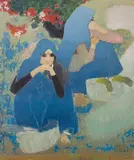 Untitled by Narayan Shridhar Bendre, Oil on canvas, sold Sep 2020