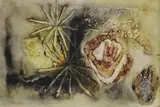 The Emerging Sign by Jagdish Swaminathan, Oil on canvas, offered Jun 2020