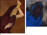 Untitled by Krishen Khanna, Oil, acrylic and charcoal on canvas, sold Jun 2020