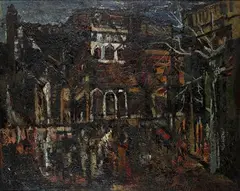 Untitled by Avinash Chandra, Oil on canvas, sold Jun 2020