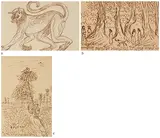 Untitled by Nandalal Bose, Pen on paper, sold Apr 2020