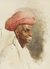 Untitled by Horace van Ruith, Watercolour on paper, sold Apr 2020