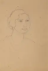 Untitled by Gaganendranath Tagore, Graphite on paper, sold Apr 2020