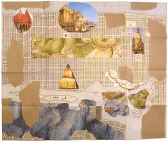 In Meiner Heimat XIII by Francesco Clemente, Digital print on paper, sold Jan 2019