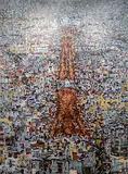 Yogi by Ashim Purkayastha, Acrylic on canvas, sold Jan 2019
