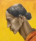 Untitled by Sudhir Patwardhan, 2015, Acrylic on canvas, sold Jan 2019