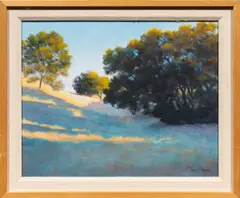 California Hillside by Jean Mooney, oil on canvas, sold Feb 2026
