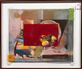 Citizen 1 by Roger Hankins, 1986, oil and graphite on canvas, sold Feb 2026