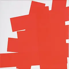 8 rectangles by Vera Molnár, 2011, Acrylique sur toile, sold Dec 2025