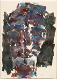 Sans titre by Marwan Kassab-Bachi, 2008, Aquarelle sur papier, sold Dec 2025