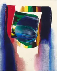 Phenomena, sunday walk by Paul Jenkins, 1985, Acrylique sur toile, sold Dec 2025