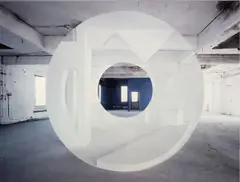 Houston by Georges Rousse, 2002, Cibachrome sur aluminium, sold Dec 2025