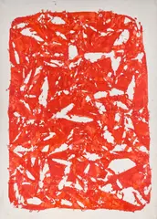 Tabula by Simon Hantaï, 1981, Acrylique sur toile, sold Oct 2025