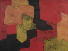 Composition abstraite by Serge Poliakoff, 1963, Huile sur toile, sold Oct 2025