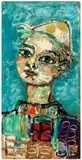 Le clown by Paul Augustin Aizpiri, Huile sur toile, sold Jun 2025