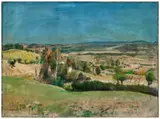 Paysage du Midi by Henryk Hayden, Huile sur toile, sold Jun 2025