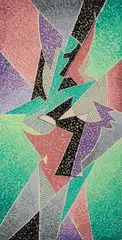 Danseuse by Gino Severini, 1956, Tempera sur papier, sold Jun 2025