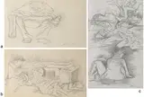 Untitled by Krishen Khanna, Pencil on paper, sold Jun 2019
