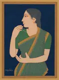 Untitled by Lalu Prasad Shaw, Gouache on paper, offered Jun 2019