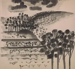 Untitled by Bhupen Khakhar, Ink on paper, offered Jun 2019