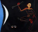 Yogini by Arpana Caur, 2008, Oil on canvas, offered Jun 2019