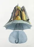 Still Life (for Sisyphus) by Surendran Nair, 2002, Watercolour on paper, sold Jun 2019
