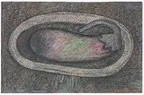Fruit on the Plate by Jogen Chowdhury, 1998, Pen, ink and pastel on paper, offered Mar 2019