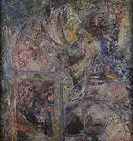 Women on a Lazy Afternoon by Krishen Khanna, Oil on canvas, sold Mar 2019