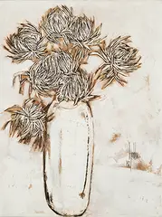 Untitled by B. Prabha, 1967, Oil on canvas, offered Mar 2019