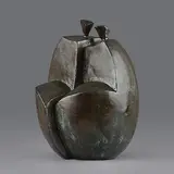 Halves by Prodosh Das Gupta, 1979, Bronze, sold Mar 2019