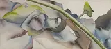 Untitled by Anju Dodiya, Watercolour on paper, sold Dec 2018