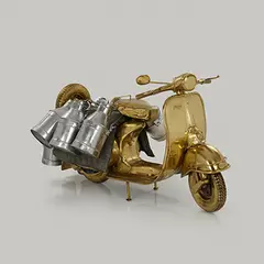 This Side is the Other Side by Subodh Gupta, Bronze, sold Dec 2018