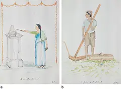 Untitled by N.S. Harsha, Watercolour on paper, sold Dec 2018