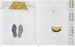 Untitled by Jagannath Panda, 2000, Mixed media on paper, sold Dec 2018