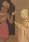 Untitled by Asit Kumar Haldar, Gouache on paper, sold Dec 2018