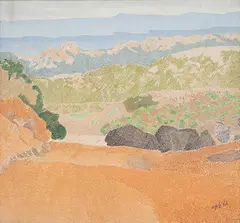 Untitled by Narayan Shridhar Bendre, Oil on canvas, sold Dec 2018